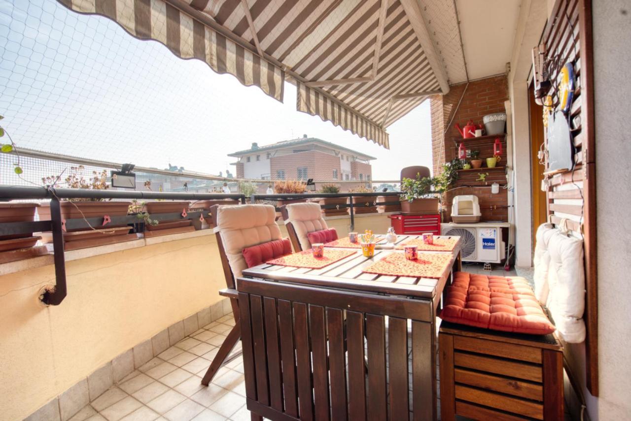 Caseospitali - Casa Di Bibi, Colorato Ed Elegante Bilocale Vicino Al Naviglio Martesana Per 4 Vimodrone Bagian luar foto